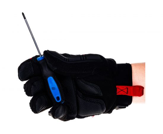 Крестовая отвертка TUNDRA PH0 х 75 мм, сатин, шлиц магнитный, 2К рукоятка 1858805 – изображение 3