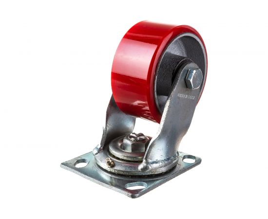 Колесо большегрузное полиуретановое поворотное SCP42 100 мм MFK-TORG 1043100 – изображение 3