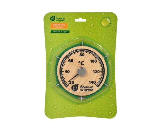 Термометр для бани и сауны Банные штучки Штурвал 14х14х2 см 18054 – изображение 3