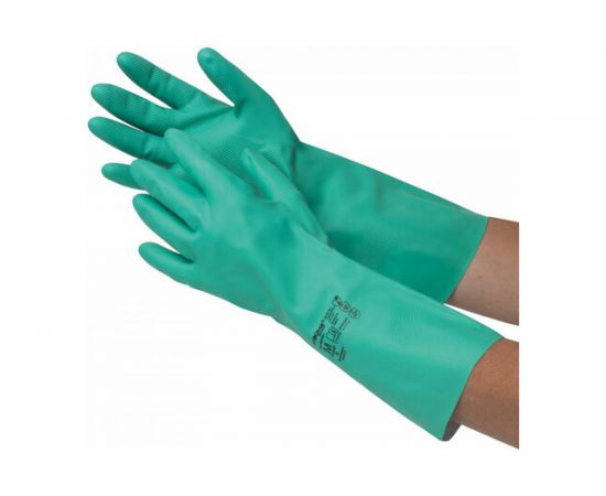 Нитриловые перчатки ЛАЙМА НИТРИЛ EXPERT, 75 гр/пара, химически устойчивые, гипоаллергенные L 605002 – изображение 4