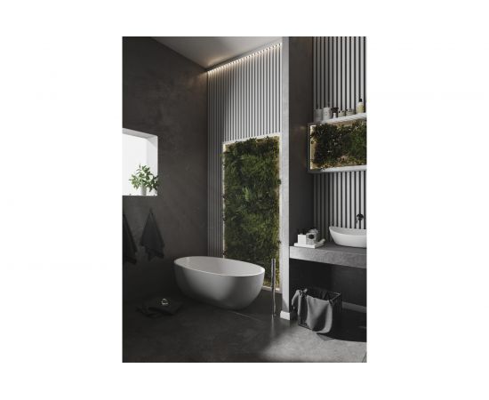 Потолочный карниз Decor-Dizayn ударопрочный влагостойкий под LED подсветку 40Х25Х2000 мм DD616 – изображение 4