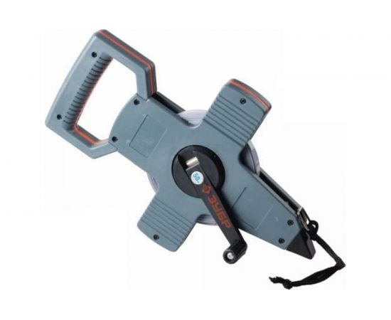 Геодезийная мерная лента 50мх10мм ЗУБР 34181-050 – изображение 4