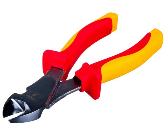 Диэлектрические усиленные бокорезы, двухкомпонентная рукоятка, до ~1000В, 170мм ЗУБР ЭКСПЕРТ ЭЛЕКТРОМОНТАЖНИК 22145-6-17 – изображение 4