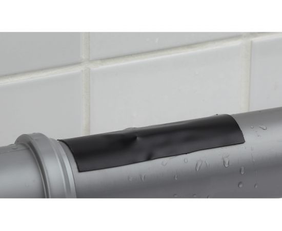 Герметизирующая лента СИЛА SFLEX-1015B (ремонтная; сверхсильная; 10 см х 1,5 м; черная) Б0050342 – изображение 4