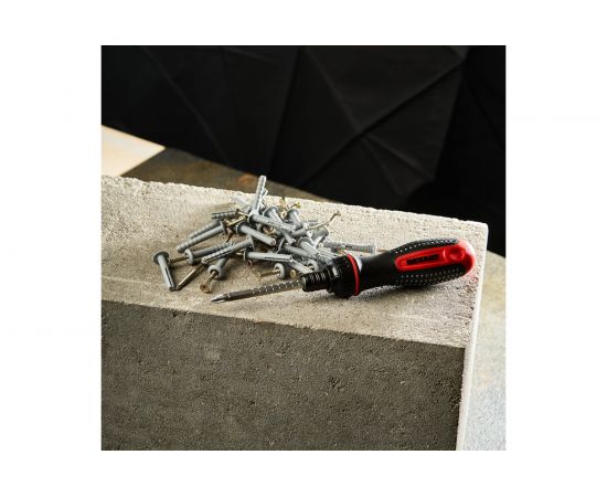 Реверсивная комбинированная отвертка REXANT PH 2, SL 6, двухсторонний стержень 120 мм 12-4745 – изображение 5