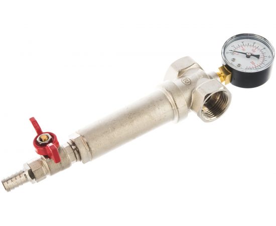 Фильтр механической очистки EUROS самопромывной с манометром, 1"" ВР-ВР EU.ST6026055 1 – изображение 6