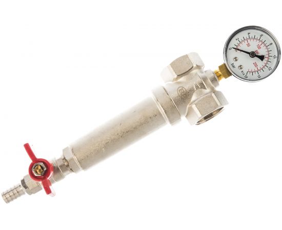 Фильтр механической очистки EUROS самопромывной с манометром, 1"" ВР-ВР EU.ST6026055 1 – изображение 7