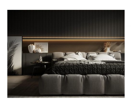 Потолочный карниз Decor-Dizayn ударопрочный влагостойкий под LED подсветку 40Х25Х2000 мм DD616 – изображение 7