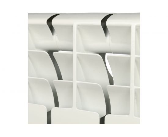 Биметаллический радиатор ROMMER Optima BM 500 6 секций RAL9016 89571 – изображение 7