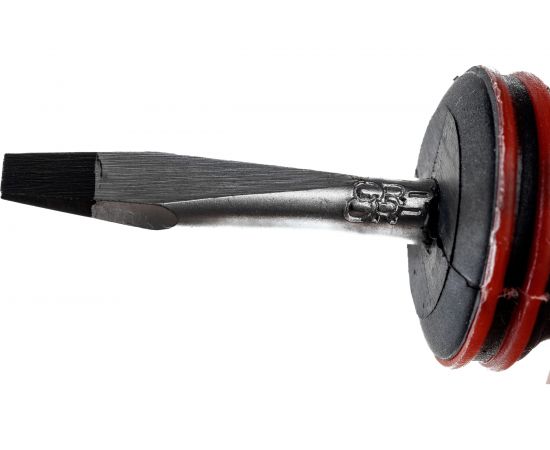 Шлицевая короткая отвертка NIKONA Cr-V, SL6x38 22-721 – изображение 8