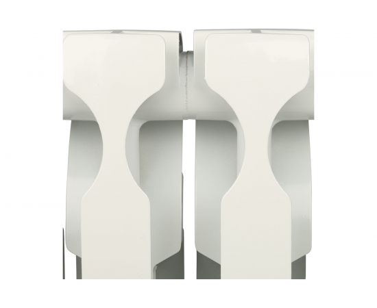 Биметаллический радиатор ROMMER Optima BM 500 6 секций RAL9016 89571 – изображение 8