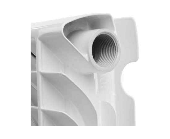 Алюминиевый радиатор ROMMER Plus 200 14 секций RAL9016 89993 – изображение 9