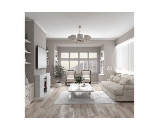 Потолочный карниз Decor-Dizayn ударопрочный влагостойкий под LED подсветку 40Х25Х2000 мм DD616 – изображение 10