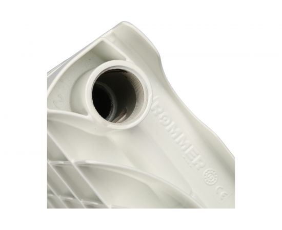 Биметаллический радиатор ROMMER Optima BM 500 6 секций RAL9016 89571 – изображение 10