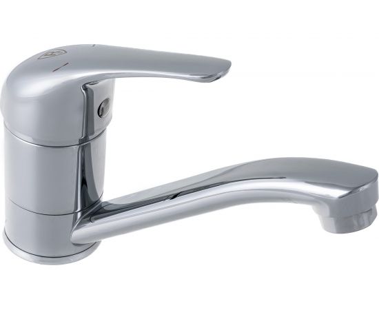 Смеситель для умывальника/кухни RUSH Corsica с укороченным, поворотным изливом, хром CO4240-26 