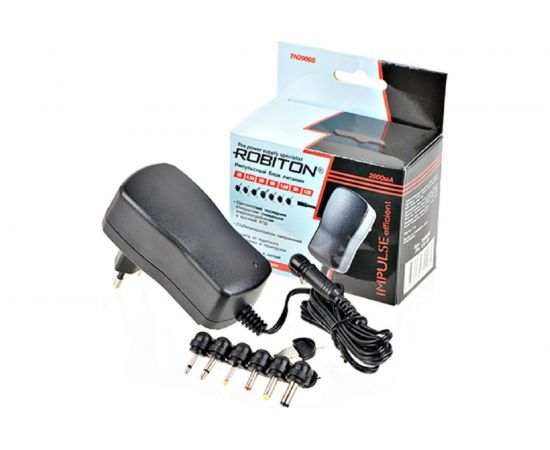 Импульсный адаптер/блок питания ROBITON TN2000S 2000мА BL1 16034 