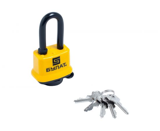 Навесной всепогодный замок БУЛАТ ВС 0330-01 13457 
