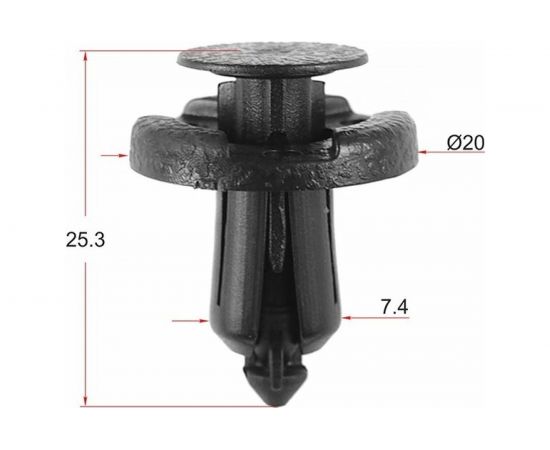 Крепеж 10 шт AVERS 11296AG000-10 