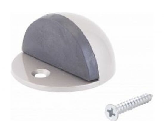 Дверной ограничитель Стандарт 8185 SN (европакет; круглый; матовый никель) 11094 