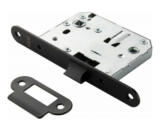 Бесшумная сантехническая защелка BUSSARE PLAST50 70 BLACK 940000001855 