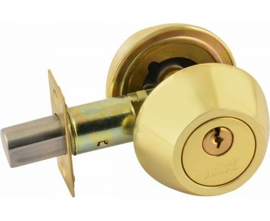 Врезной замок НОРА-М D2 мат.золото кл./кл. В 12650 