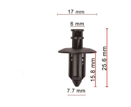 Крепеж 10 шт AVERS 91505SL0003-10 