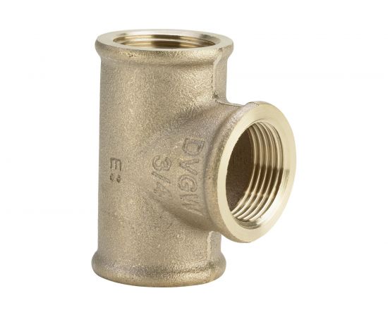 Тройник Viega ВВВ, 2"", 2"", 2"", бронза RX, равнопроходной 264321 