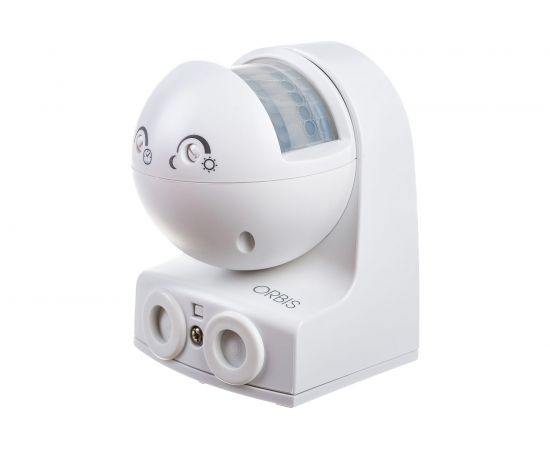 Датчик движения Orbis 200 градусов ISIMAT+ IP55 белый OB134112 