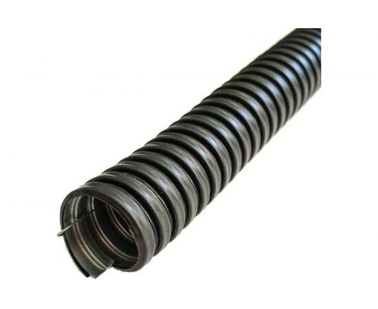 Металлорукав в ПВХ изоляции ЗЭТАРУС МРПИ НГ, LS, 18, 50 м/уп., черный zeta44104 – изображение 2