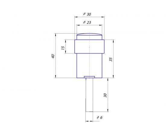 Дверной упор Apecs DS-0014-CR 14419 – изображение 2