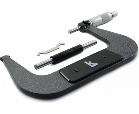 Микрометр гладкий МК 100-125 0.01 1 кл. точности КАЛИБРОН 121898 – изображение 2