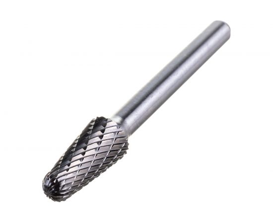 Бор-фреза форма L конус с закругленной головой DC (10х20/65 мм; хвостовик 6 мм) D.BOR RB-DC-L-10-065-6 – изображение 3