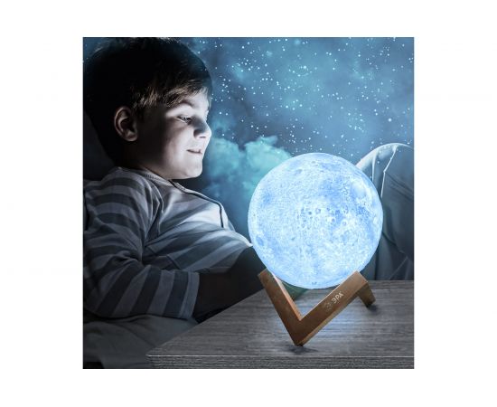 Настольный светильник ЭРА NLED4911WW белый, Луна Б0043093 – изображение 3