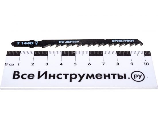 Пилка (2 шт; T144D) для лобзиков ПРАКТИКА 034-519 – изображение 3