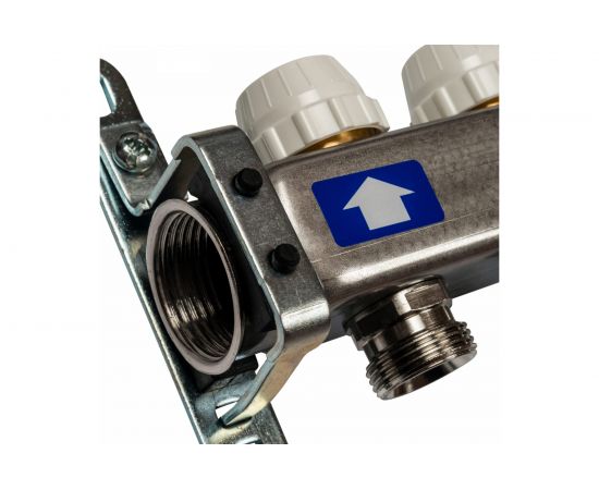 Коллектор из нержавеющей стали с расходомерами 8 вых. STOUT SMS 0917 000008 – изображение 3