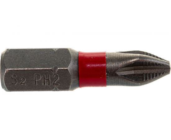 Биты ""МАСТЕР"" 2 шт. (25 мм; PZ2) Зубр 26003-2-25-2 – изображение 3