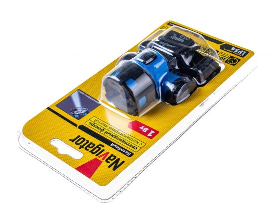 Фонарь Navigator NPT-H12-3AAA, налобный, 1LEDx1Вт, блистер 94323 – изображение 4