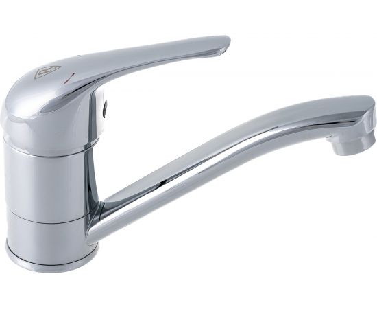 Смеситель для умывальника/кухни RUSH Corsica с укороченным, поворотным изливом, хром CO4240-26 – изображение 4