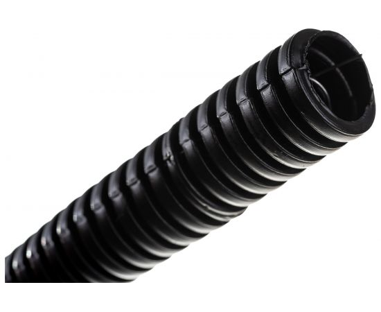 Легкая гофротруба УРАЛ ПАК ПНД 20 мм с протяжкой черная, м ГФ-1100020-100 – изображение 4