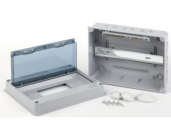 Пластиковый навесной бокс ЭРА KMPN12 IP65 Корпус пластик Б0046406 – изображение 4