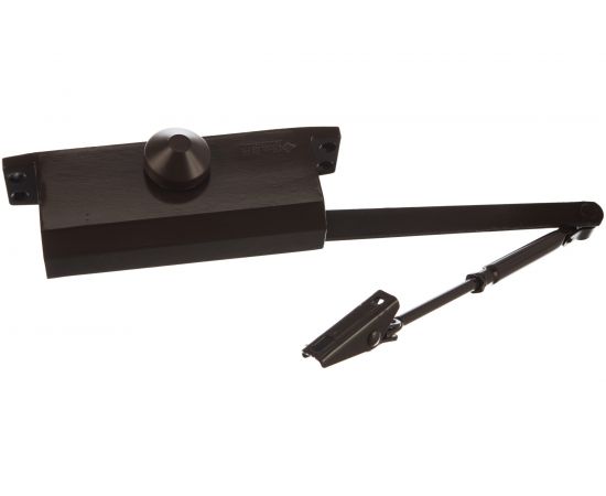 Дверной доводчик ЗУБР ПРОФЕССИОНАЛ для дверей массой до 80 кг, цвет коричневый 37912-80 – изображение 4