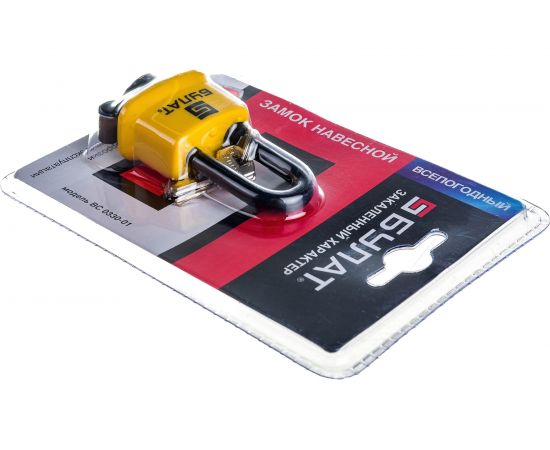 Навесной всепогодный замок БУЛАТ ВС 0330-01 13457 – изображение 4