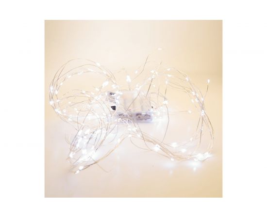 Гирлянда FERON CL53 на елку, 200 LED теплый белый, 10 веток 20 лампочек, 2м + 1м шнур, IP20 32985 – изображение 4