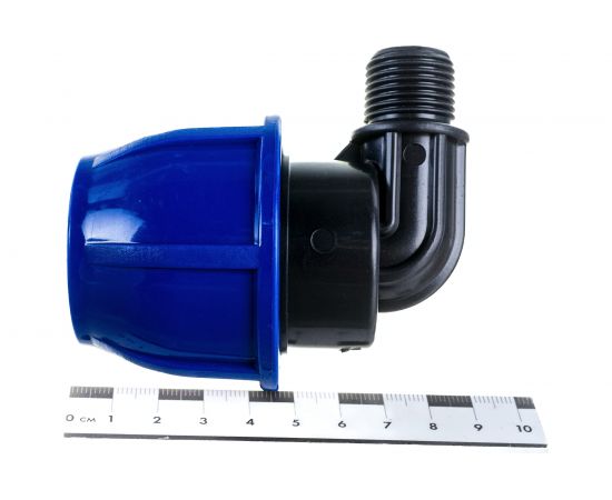 Отвод компрессионный PN16 (32 мм; 1/2"") с наружной резьбой RTP 11559 – изображение 5