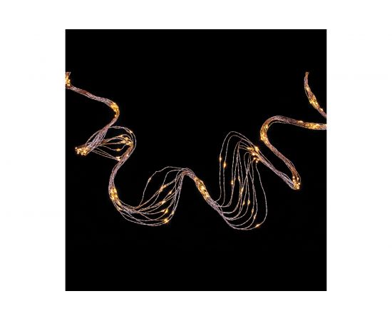 Гирлянда FERON CL53 на елку, 200 LED теплый белый, 10 веток 20 лампочек, 2м + 1м шнур, IP20 32985 – изображение 5