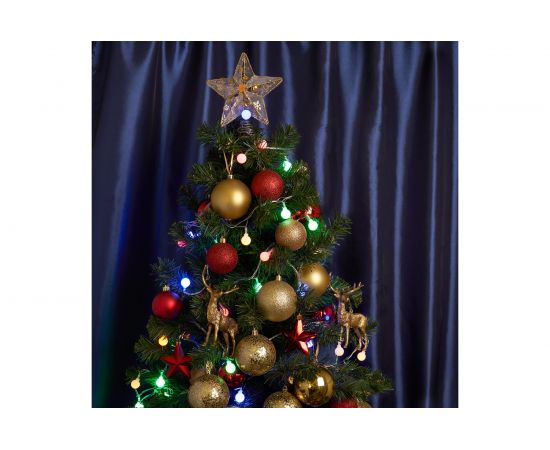 Гирлянда FERON 4.5V 20 LED мульти, 1.28W, 42mA, длина 2 м, батарейки 3*АА, IP20, шнур 0,5 м 0.12мм, 26762 – изображение 7