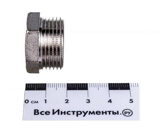 Никелированная заглушка STOUT НР 3/4 RG008Q0QTIGGQU – изображение 7