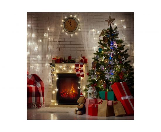 Гирлянда FERON 4.5V 20 LED мульти, 1.28W, 42mA, длина 2 м, батарейки 3*АА, IP20, шнур 0,5 м 0.12мм, 26762 – изображение 8