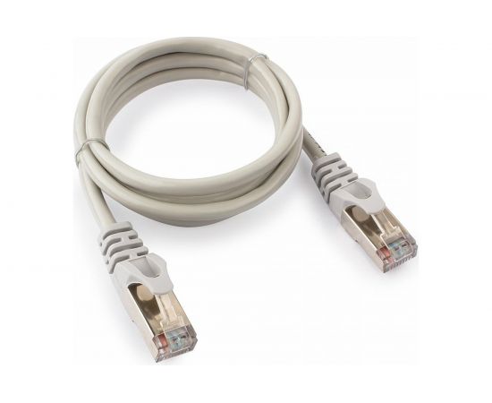 Патч-корд Cablexpert FTP PP22-1m кат.5e, 1м, литой, многожильный серый PP22-1M 