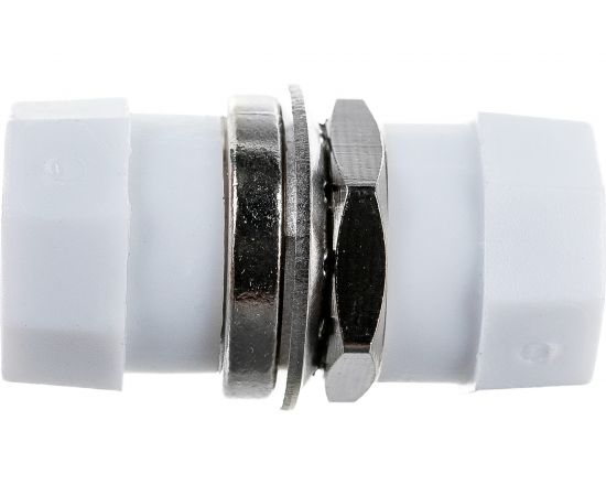 Оптический проходной адаптер FC-FC Hyperline, FA-S00Z-FC/FC-N/WH-SL SM/MM, simplex, корпус 243948 